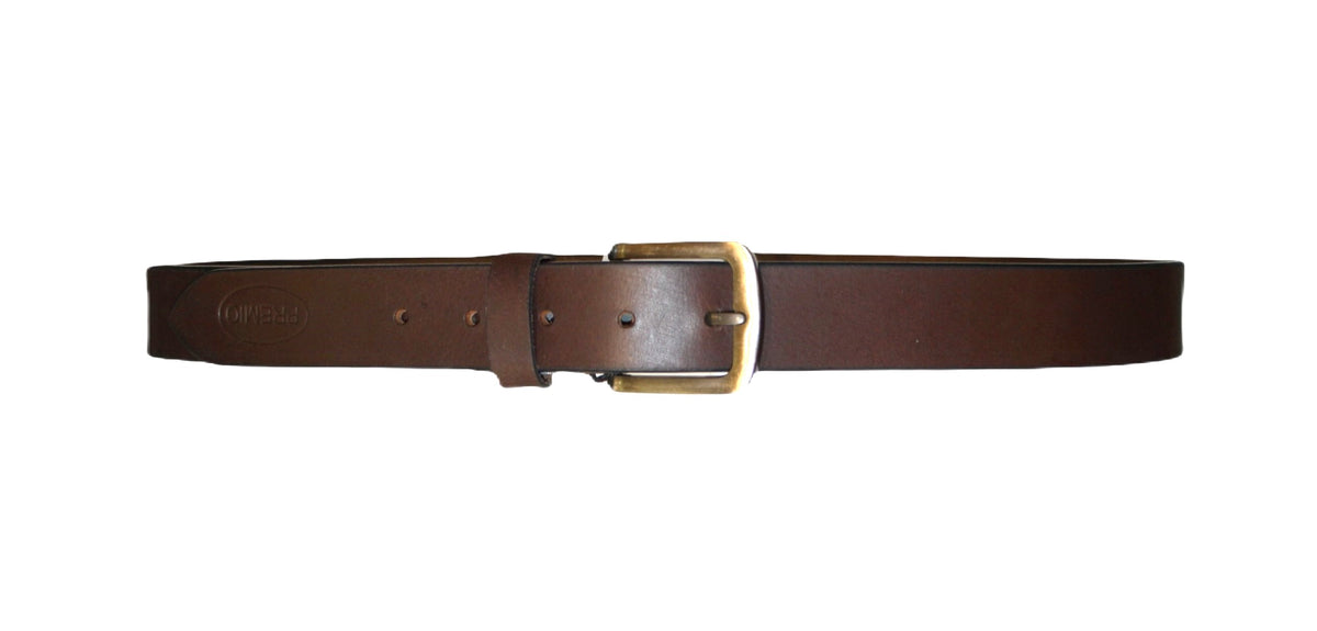 Läder Bälte, 3.5 cm - Bredd