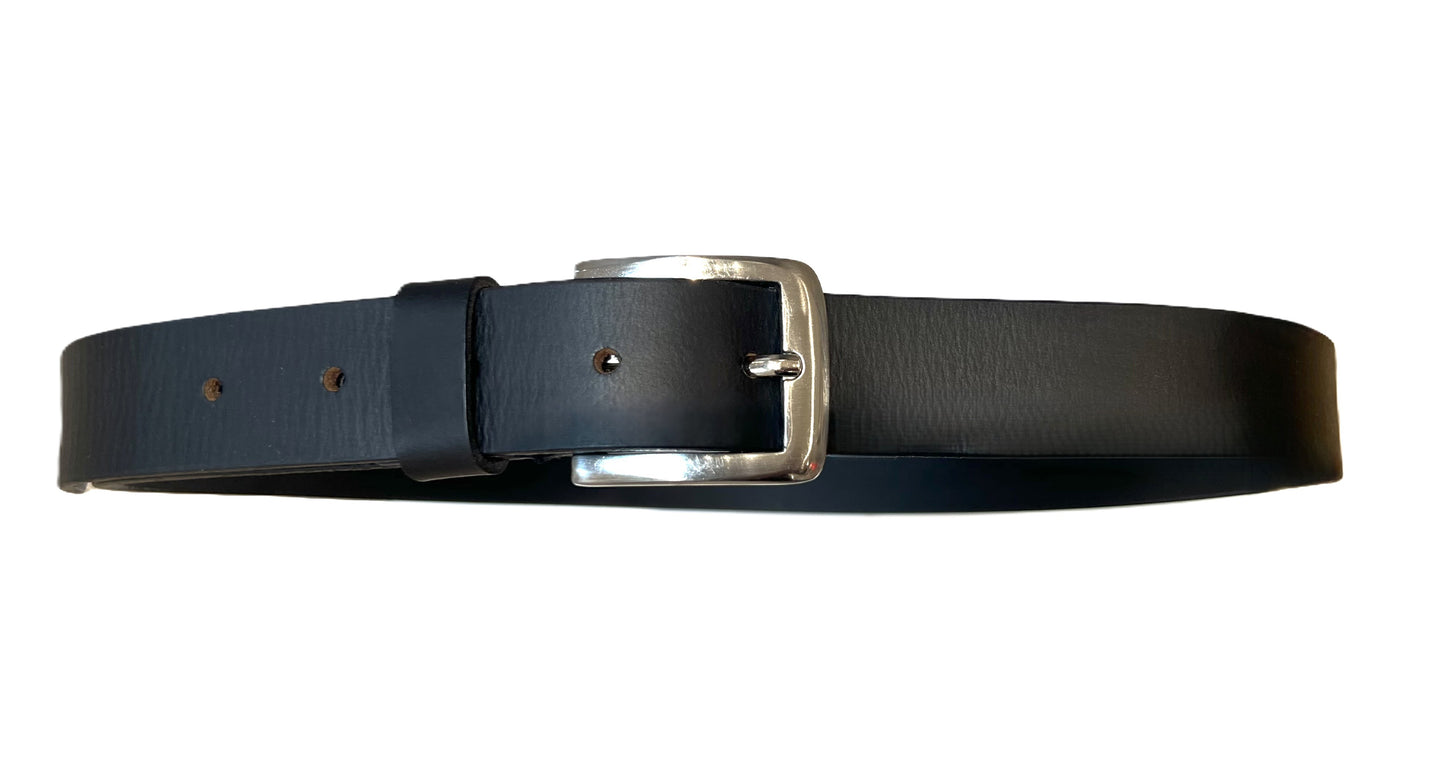 Läder Bälte- 3 cm bredd